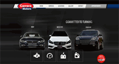 Desktop Screenshot of carrera-motors.com